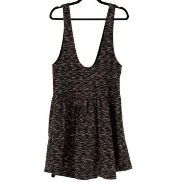 Anthropologie Maeve Multicolor Space Dye Knit Mini Jumper Skirt Small - Picture 4 of 9